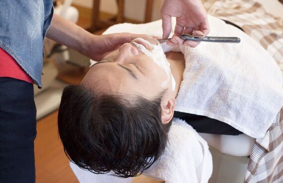 プロのカットとシェービングで男の身だしなみ | 三郷に根差す床屋・Hair Jam B-Bro'sは実績多数